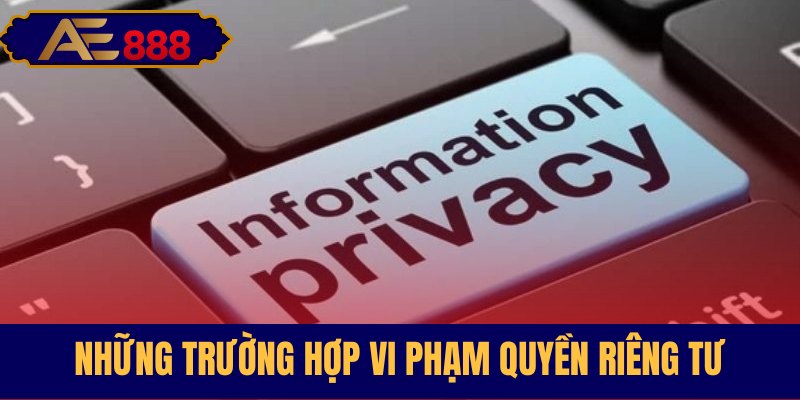 Các tình huống xâm phạm bảo mật thường gặp